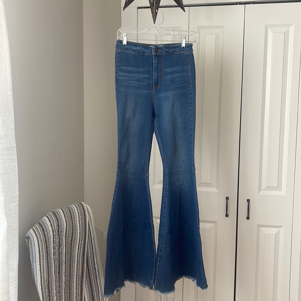 FLARE JEANS (DARKWASH)